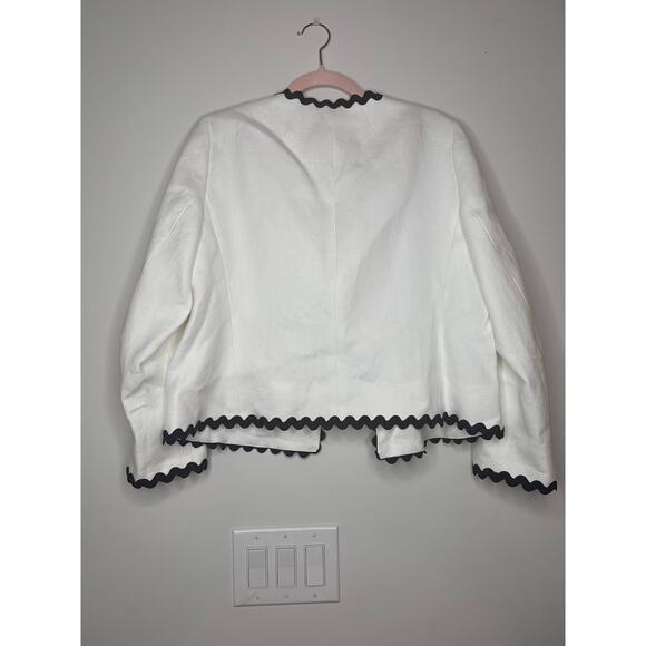 J CREW Linen Jacket/Blazer - Picture 2 of 8